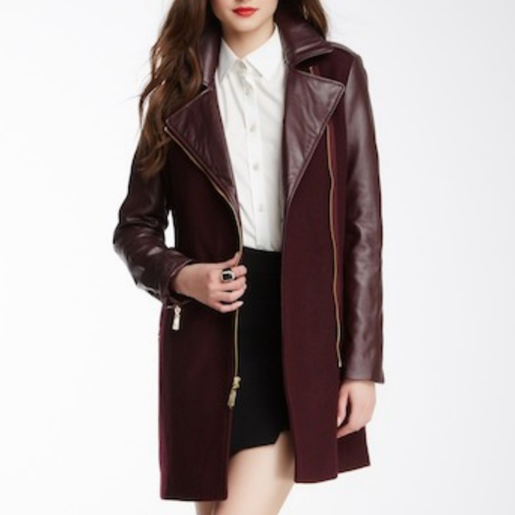 Vince Camuto Jackets & Blazers - Vince Camuto Asymmetrical Three Quarter Coat
